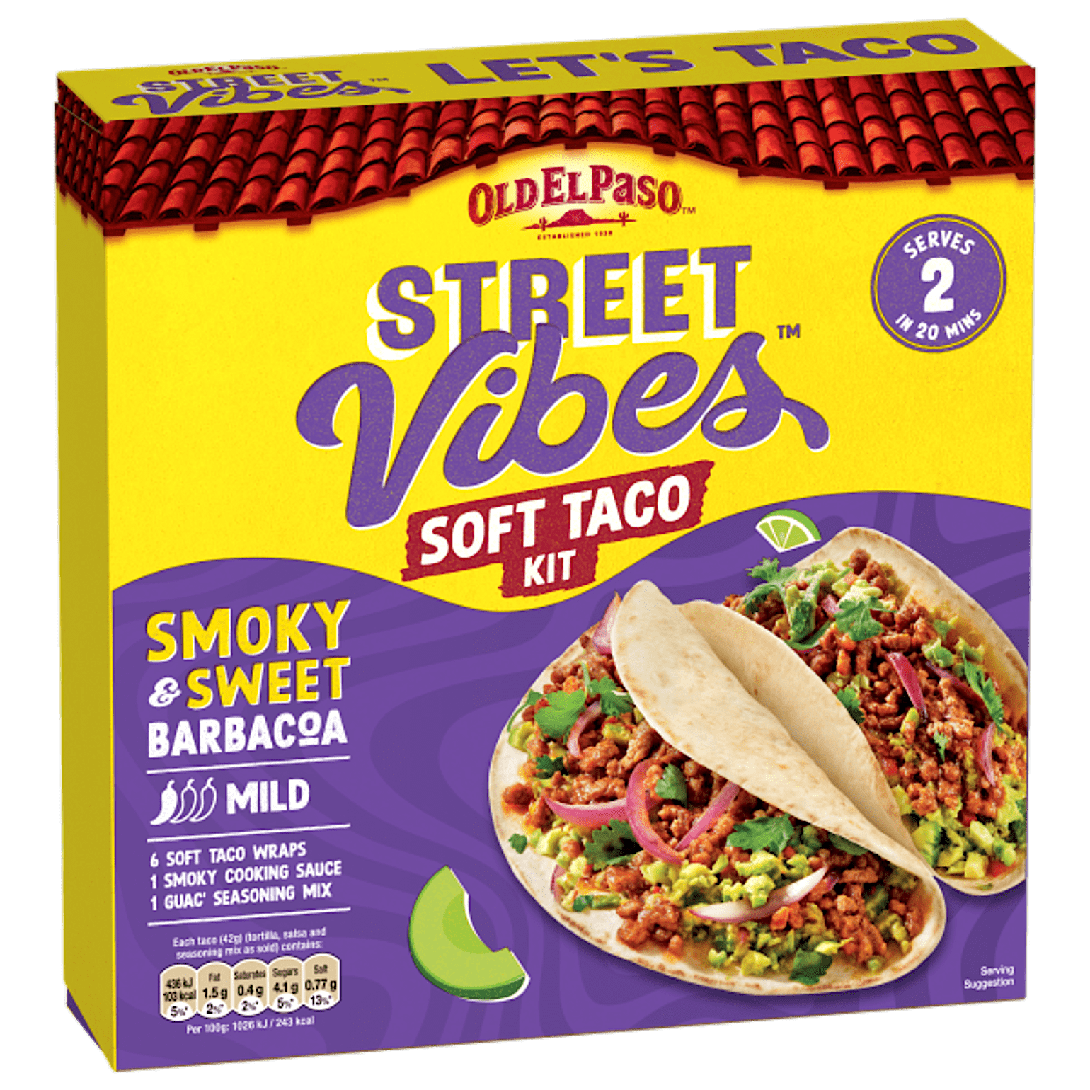 Street Vibes Barbacoa Soft Taco Kit